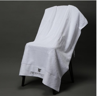 towel with logo