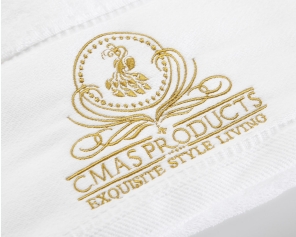 towel set with logo